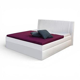 Postel BIBIANA 2 160cm, s roštem a s úložným prostorem