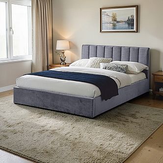 Postel MONTREAL 160cm, s roštem a s úložným prostorem