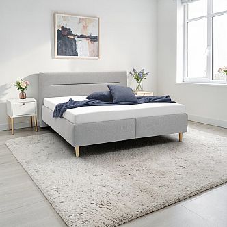 Postel LEA 160cm, s roštem a s úložným prostorem