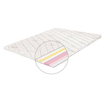 Vrchní matrace - topper NIOBE 200x200x5