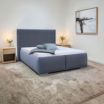 Postel ELIN 2 180cm, s roštem a s úložným prostorem