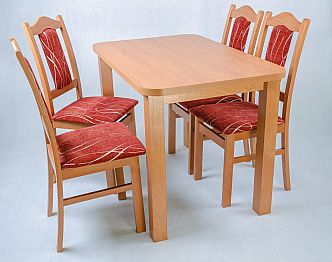 Jídelní set BIS stůl + židle 4ks