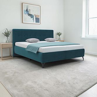 Postel SONATA 160cm, s roštem a s úložným prostorem