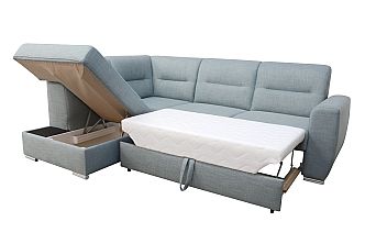 Sedací souprava RADANA LUX DM-ROH-2R-B+ZÁHLAVNÍK