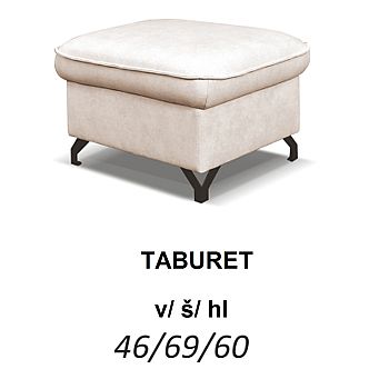 Taburet ROSSO