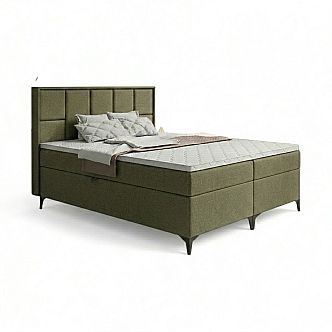 Postel VENICE 140cm, s matracemi, s roštem a s úložným prostorem