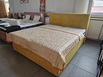 Postel HERALD SUPERIOR 180cm, s roštem a s úložným prostorem