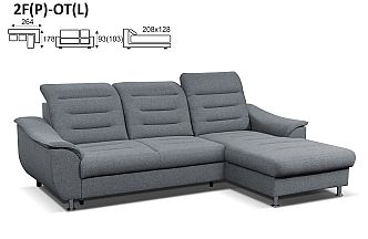 Sedací souprava BALBOA OT-2F (AKCE)
