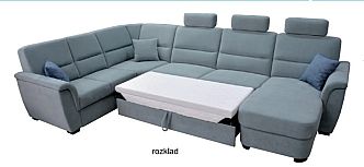 Sedací souprava SAMANTA LUX B2U-VROH-3SRHm-DU+3x záhlavník