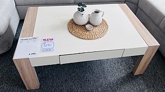 TACOMA konf.stůl dub sonoma/ bílý